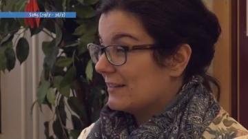 Första intervjun från språkcaféet på Tallgården: Helena Tévar (ur Veckomagasinet S2A5)