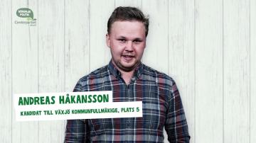 Val 2018 - En presentation av Andreas Håkansson (C)
